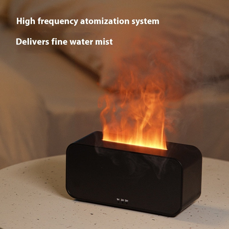 Timing Simulation Aroma Diffuser Usb Household Flame Humidifier Aromatherapy Machine Spray Air Flame Humidifier Diffuser