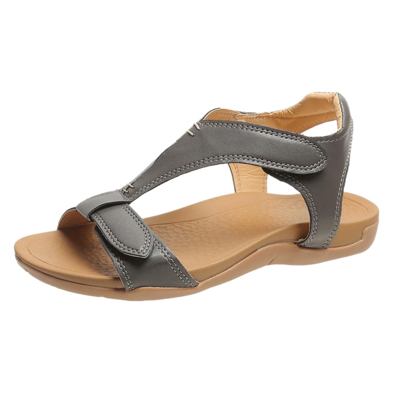 Platform Wedge Women's Shoes Velcro Buckle Sandals